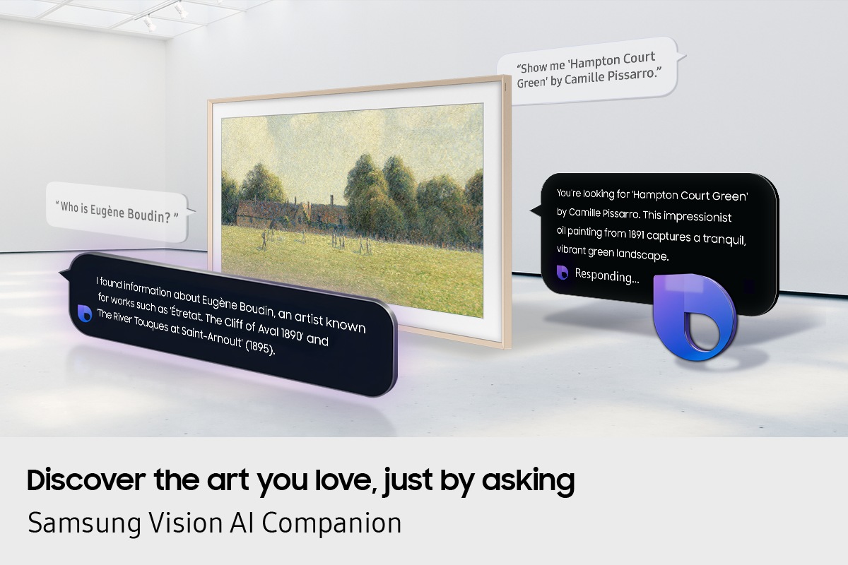 55" The Frame LS03HE 4K Samsung Vision AI Smart TV (2026) Black