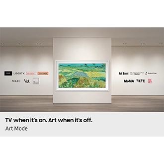 55" The Frame LS03HE 4K Samsung Vision AI Smart TV (2026) Black