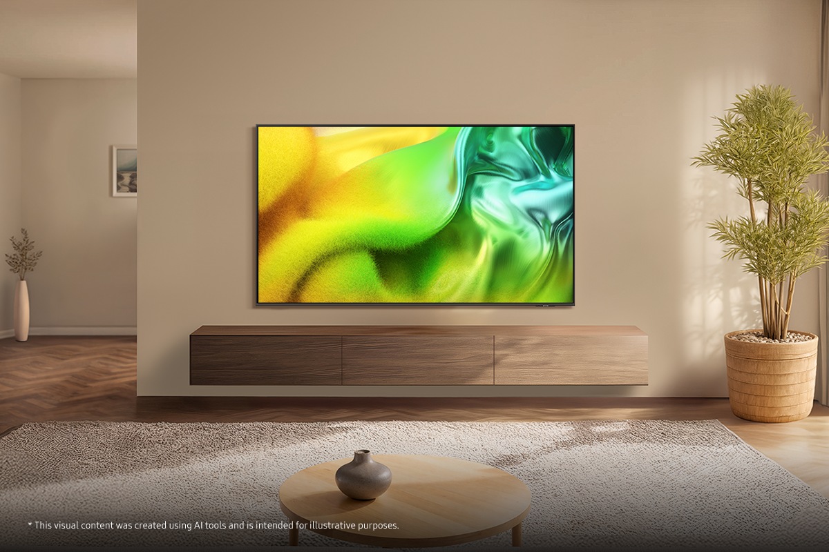 Neo QLED QN1EH 4K Samsung Vision AI Smart TV (2026) Titanium Gray