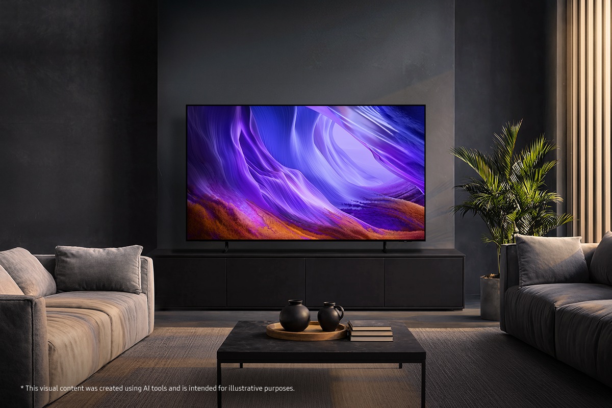55" OLED S85H 4K Samsung Vision AI Smart TV (2026) Graphite