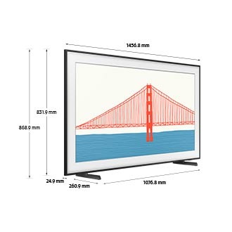 65 Samsung Frame Tv Dimensions