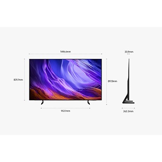 65" OLED S85H 4K Samsung Vision AI Smart TV (2026) Graphite