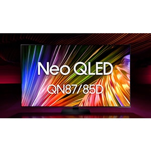 A Samsung QLED QN87/85D TV.