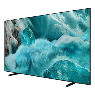 98" QLED Q7F 4K Samsung Vision AI Smart TV (2025) R-Perspective Black 