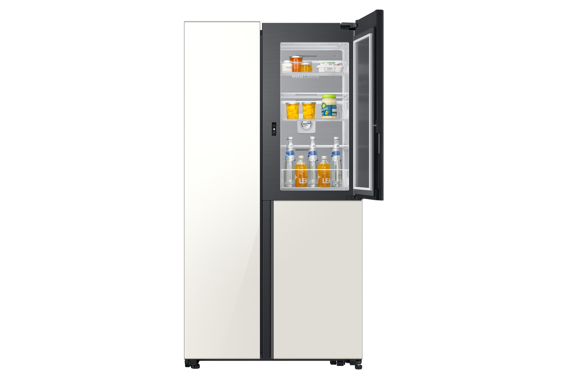See the Side by Side Refridge with Food Showcase (RH62A50E16C/ME) in details & explore the Meta Cooling technology that heps keep your food fresher at Samsung MY!