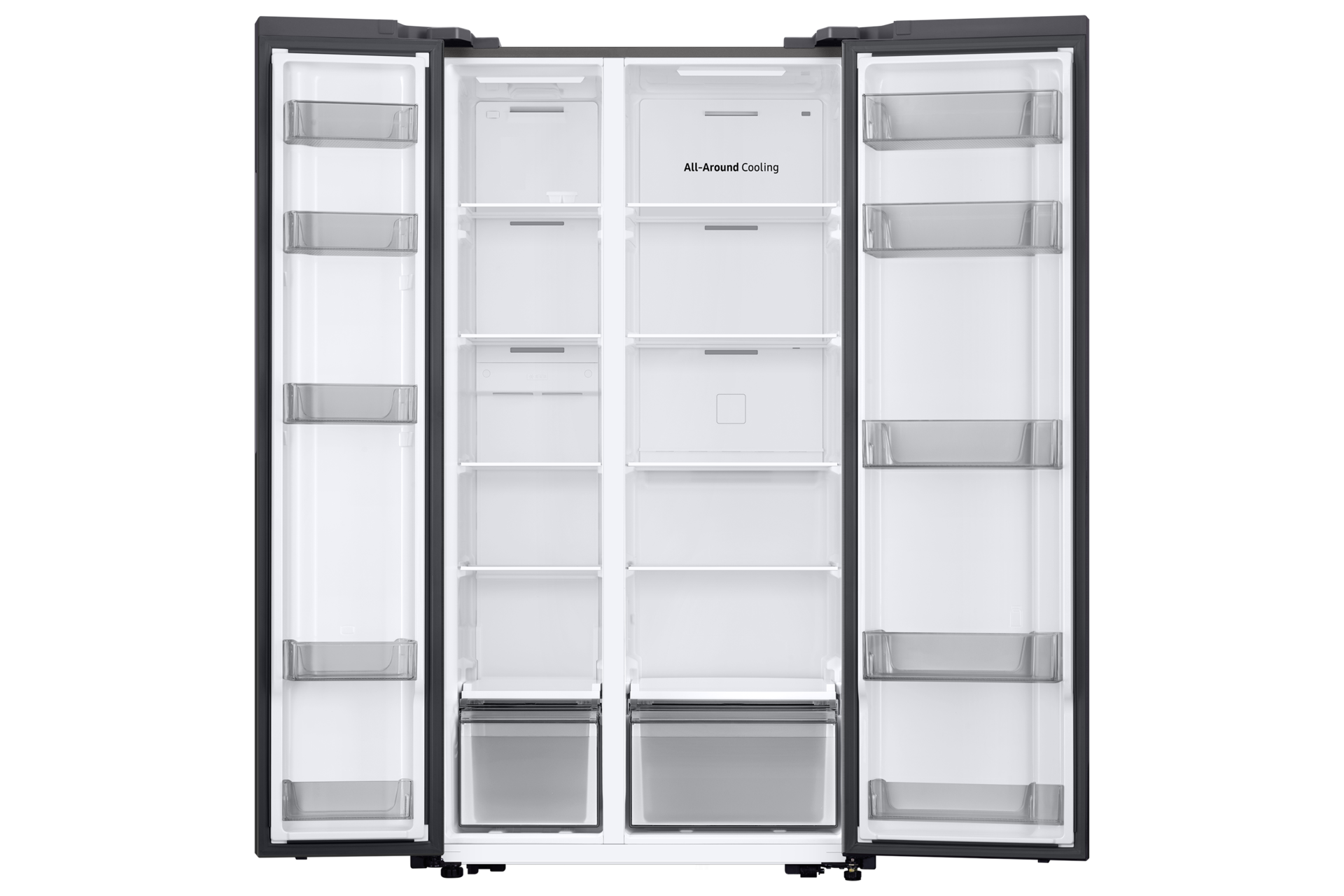 RS4000DC Side by Side with Large Capacity Front-Open Silver 