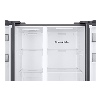 RS4000DC Side by Side with Large Capacity Detail2 Silver 