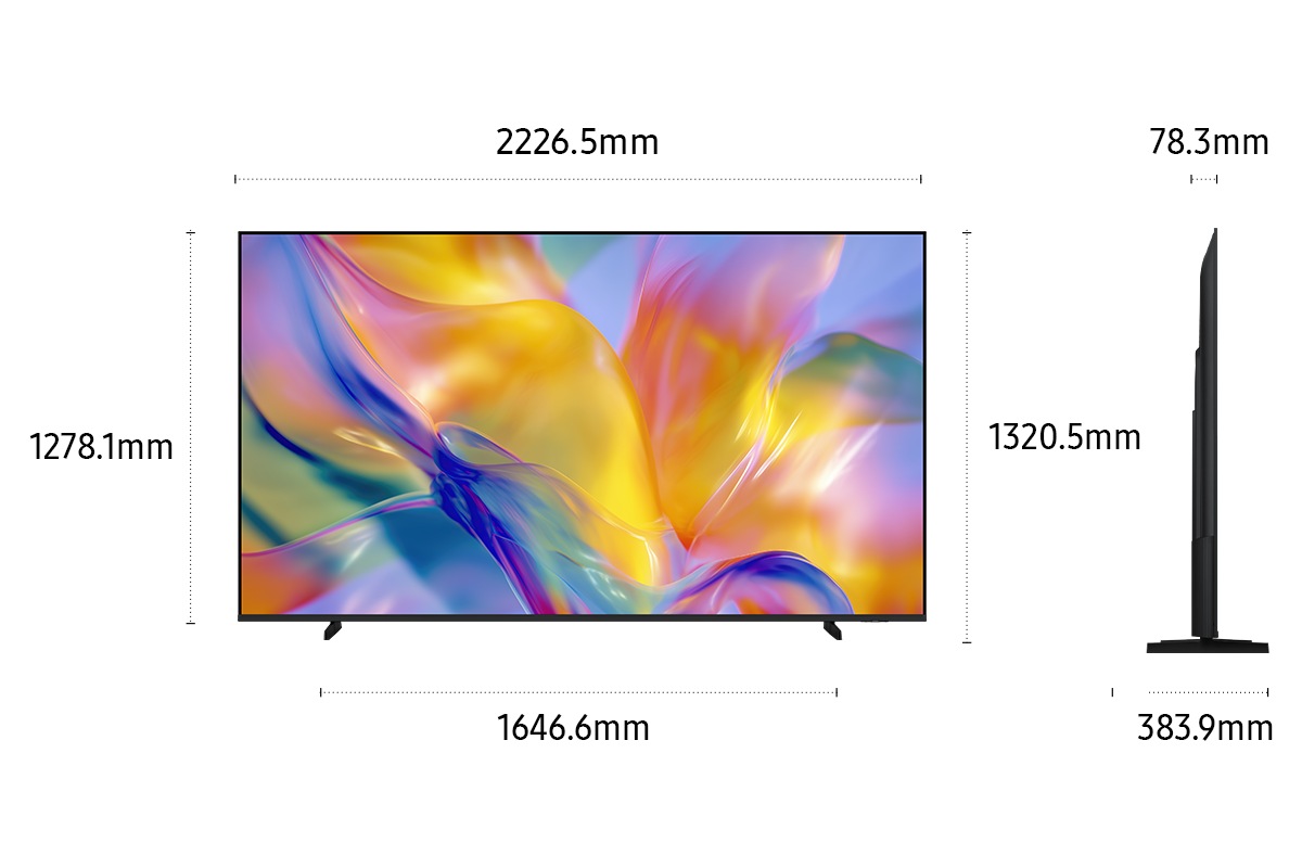 100" Mini LED M90H 4K Samsung Vision AI Smart TV (2026) Titanium Black