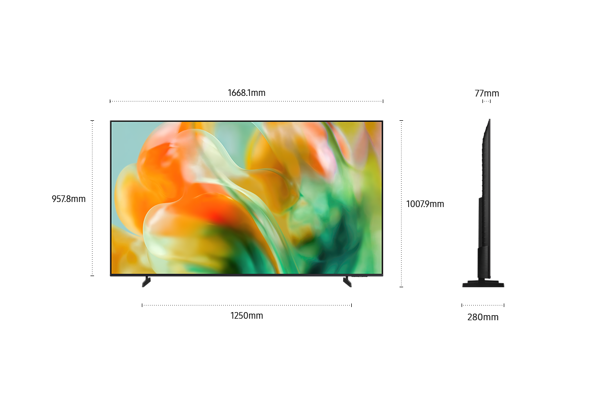 75" Mini LED M80H 4K Samsung Vision AI Smart TV 2026 Titanium Black