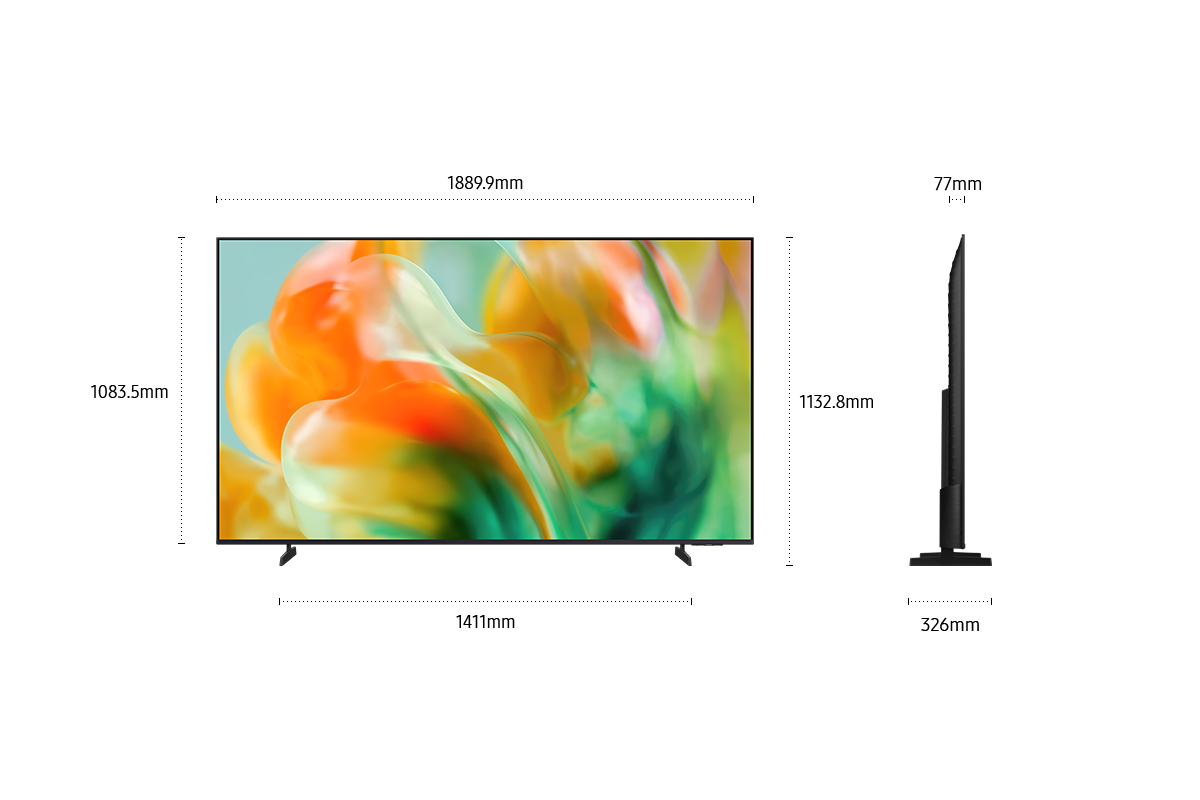 85" Mini LED M80H 4K Samsung Vision AI Smart TV 2026 Titanium Black
