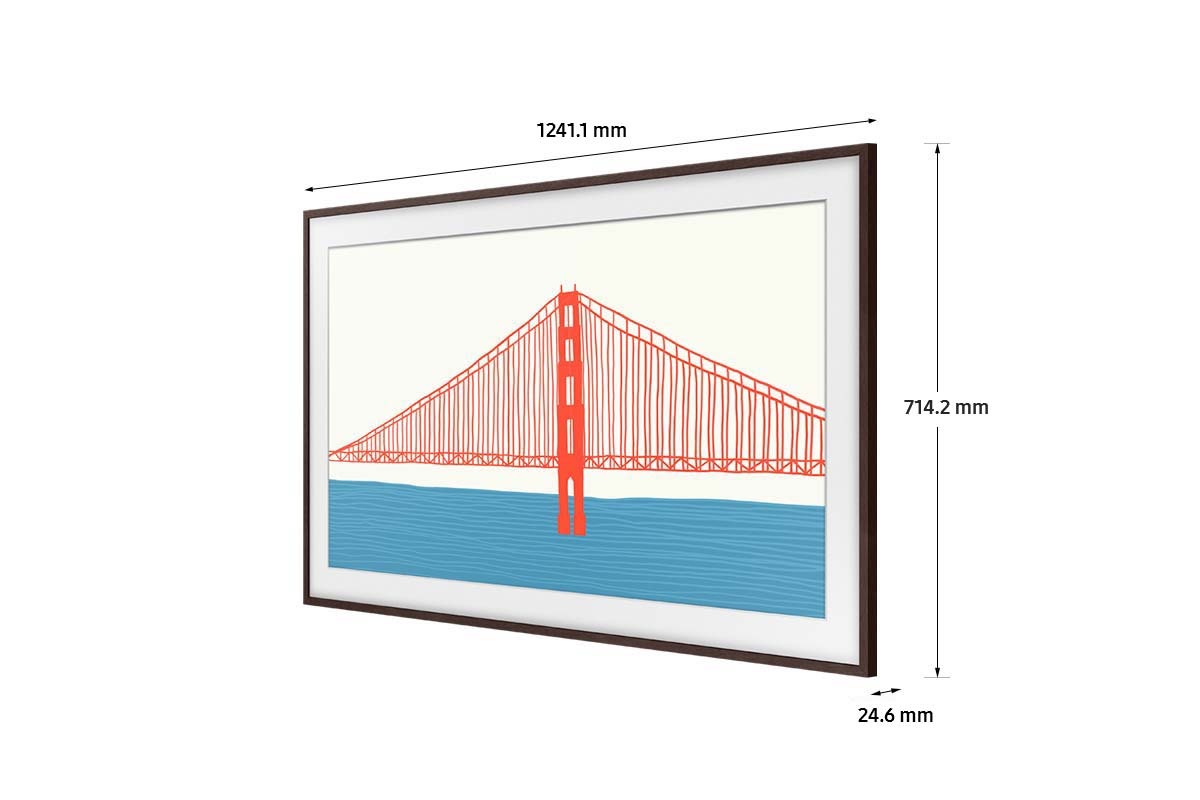 [Dímé~ñsíó~ñ óf S~ámsú~ñg Cú~stóm~ízáb~lé Fr~ámé b~ézél~ VG-SC~FÁ (1241.1 x 24.6 x~ 714.2 mm) Br~ówñ M~ódér~ñ]