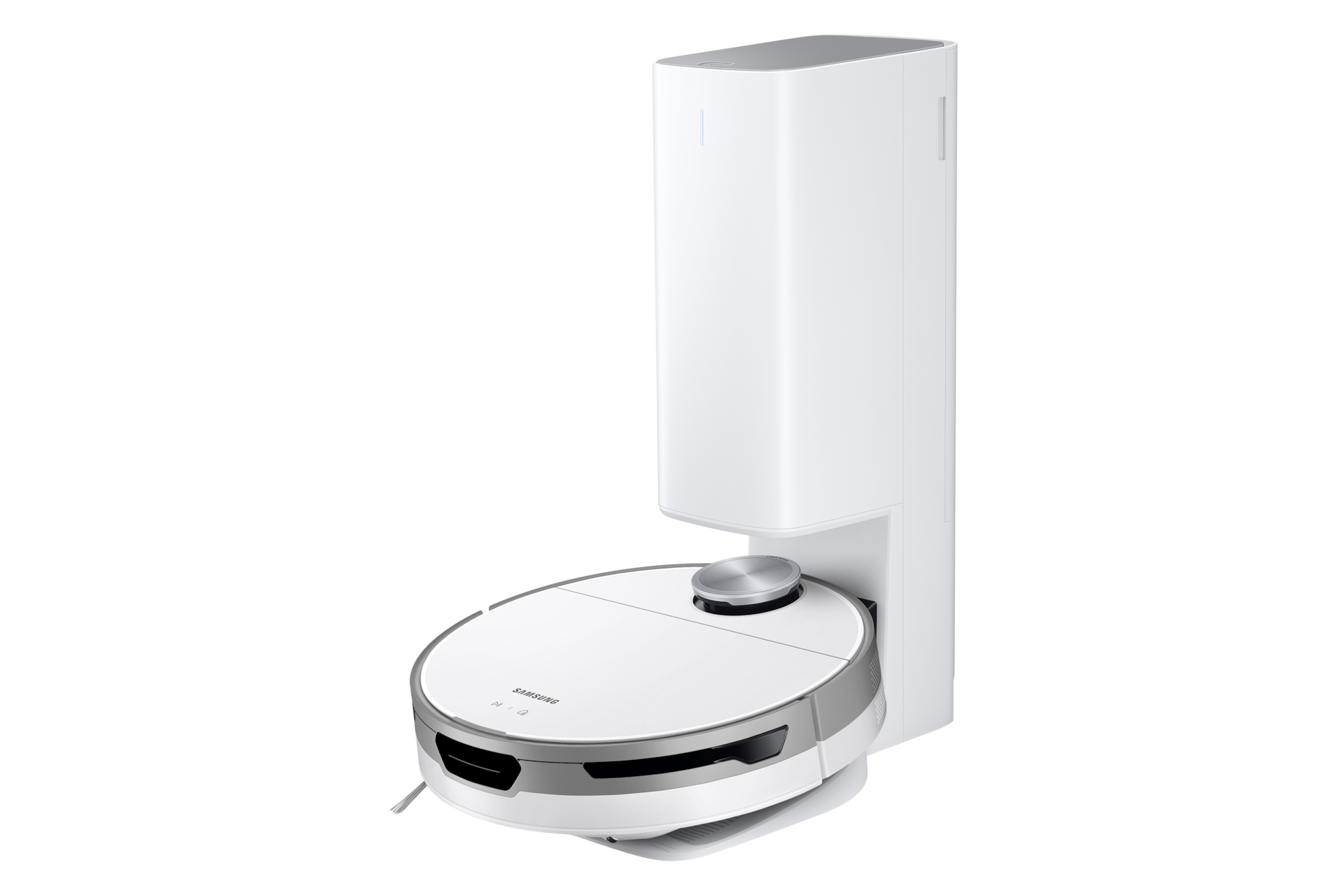 View Samsung White Robot Smart Vacuum Jet Bot+ with LiDAR sensor (VR30T85513W/ME) & check out the price to buy at Samsung MY!