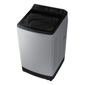  Samsung Top Load Washing Machine 11kg in Gray - Dynamic Right Perspective View