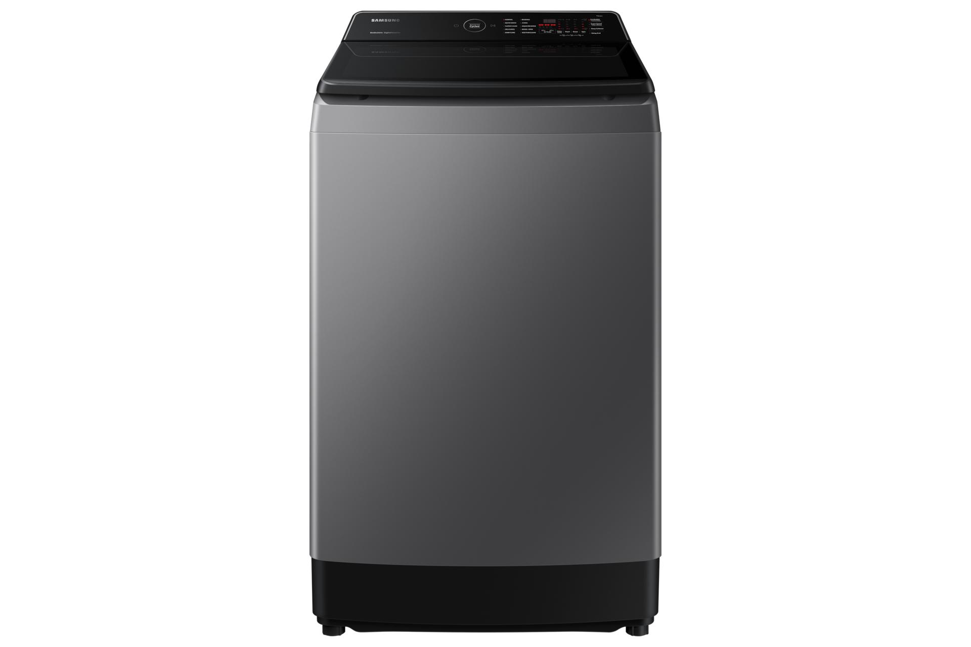 Buy Samsung Top Load Washing Machine 15kg in Dark Gray - Front View