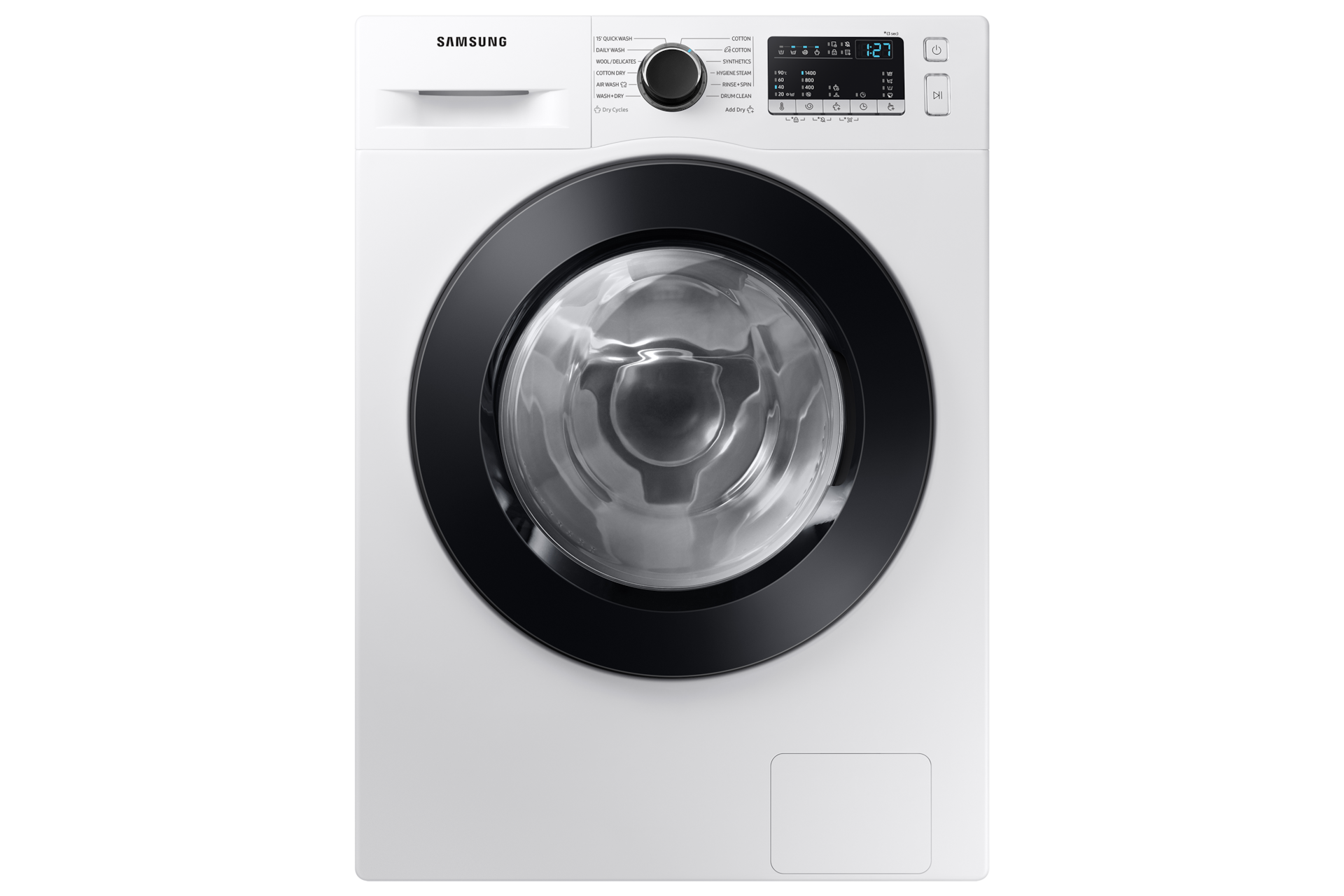 Steam dry deals washing machine