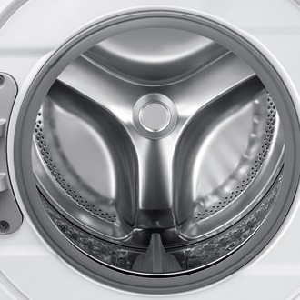 Compare all Samsung washing machine specs, features and prices now. The inside of 17kg front load washer (WF17T6000GW/FQ) in white.