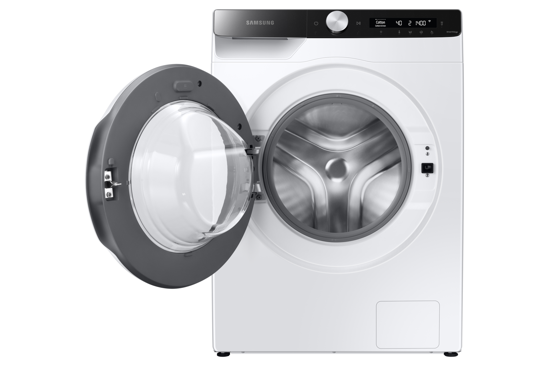 Samsung Front Load Washer with AI Control, White (WW85T504DTT/FQ) 8.5kg front-open