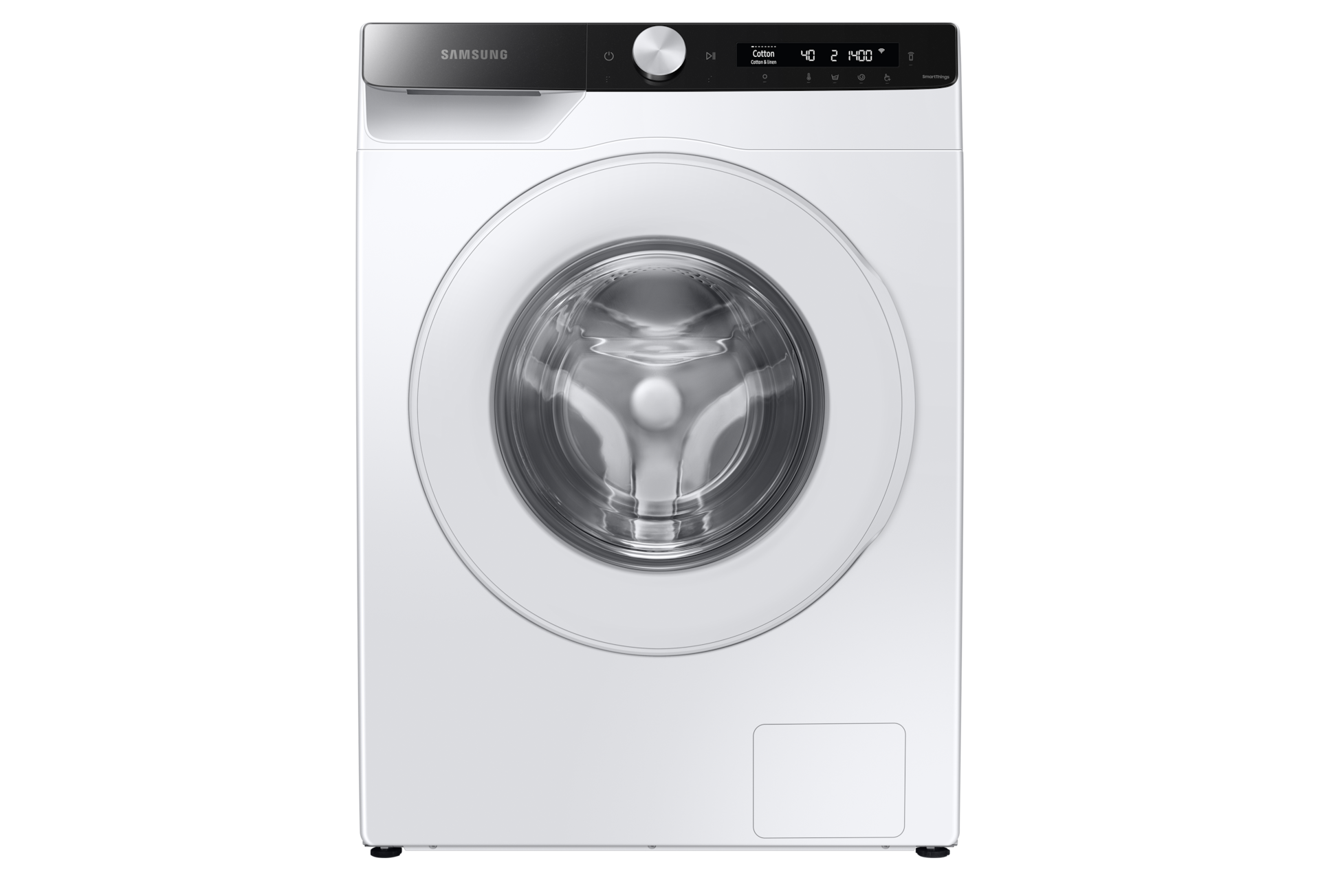 Buy Samsung Front Load Washing Machine 8.5kg in White - Front View