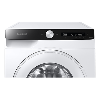 Samsung Front Load Washer with AI Control, White (WW85T504DTT/FQ) 8.5kg control panel 2 