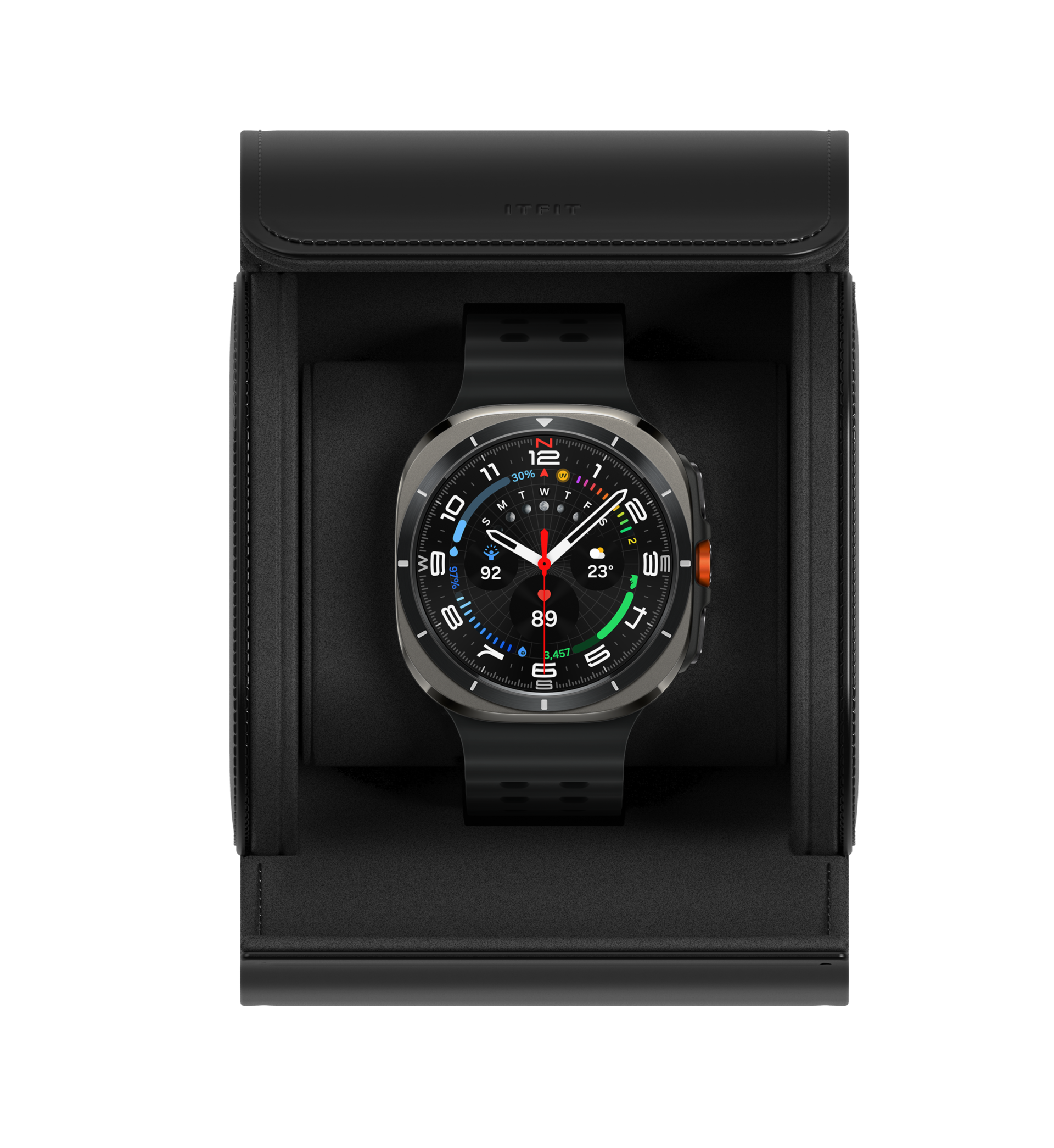 Premium Watch Case Black