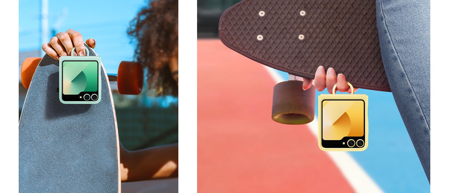 Étui en silicone pour Galaxy Z Flip6