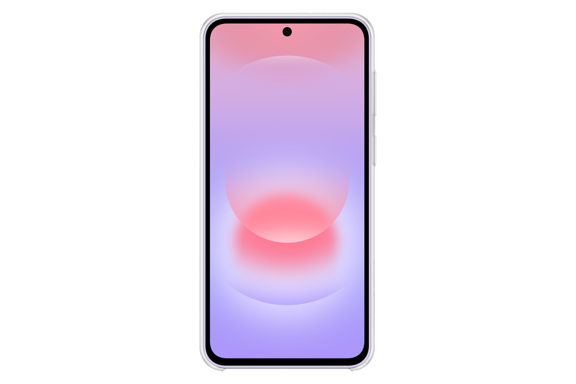 Galaxy A37 5G Clear Case Back Transparent 