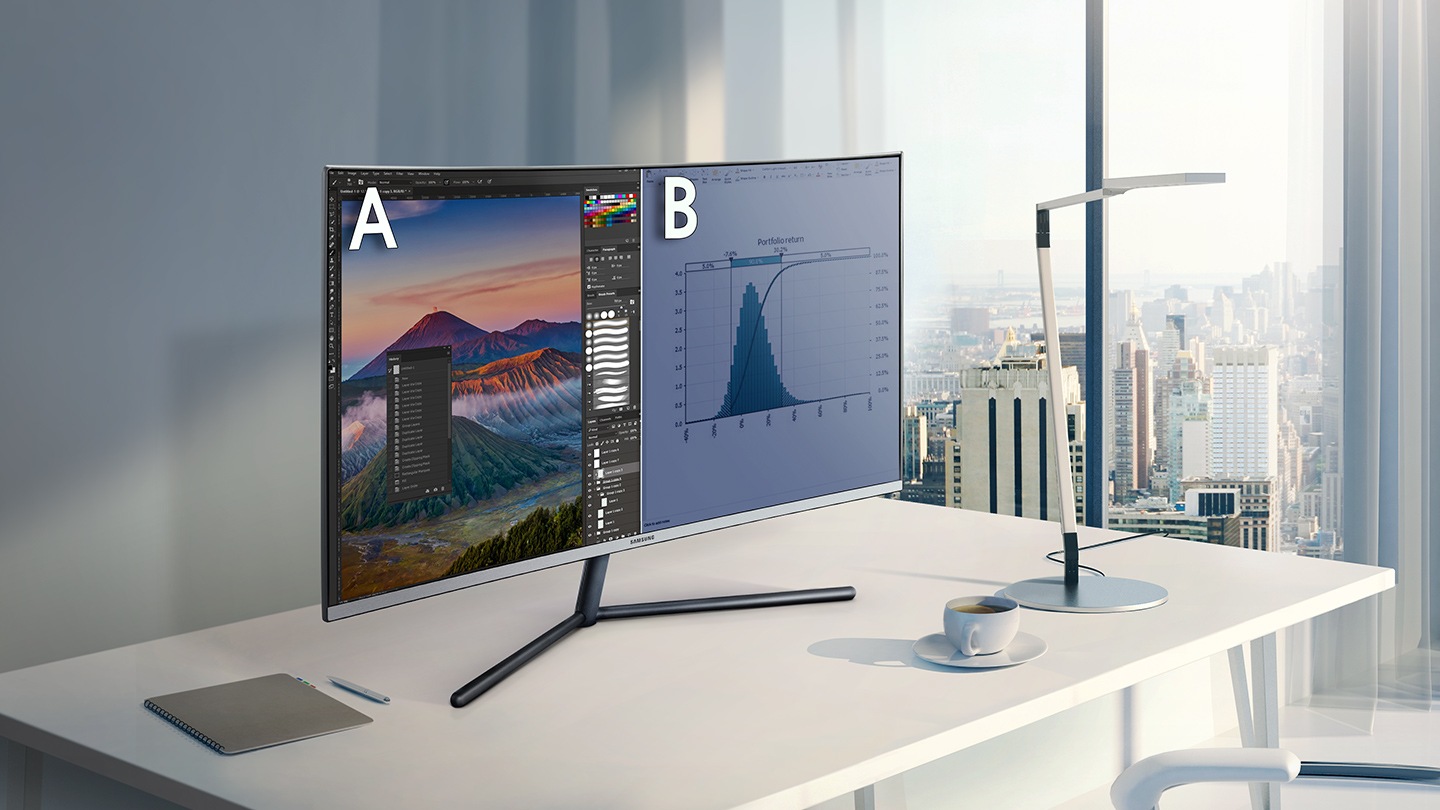Écran incurvé Samsung UHD 32"