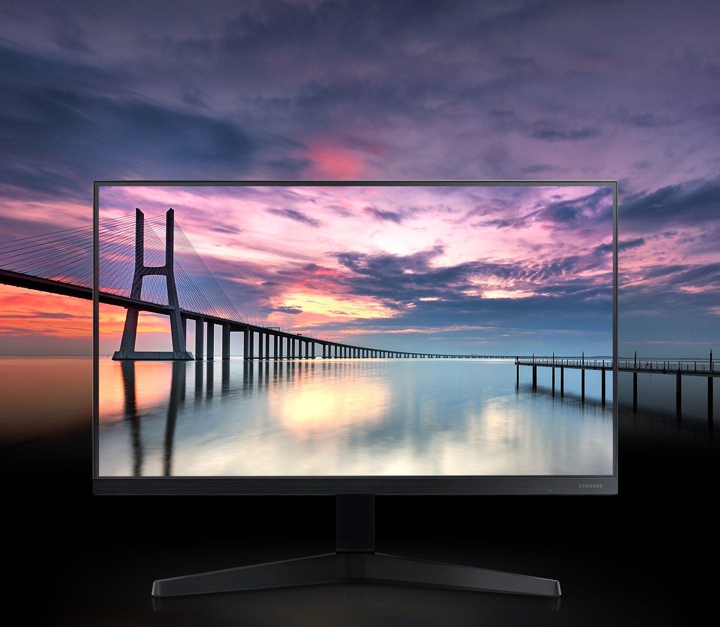 écran pc Samsung 27 curved full HD Gaming - monitors LC27F390 Samsung  Tunisie Couleur Noir