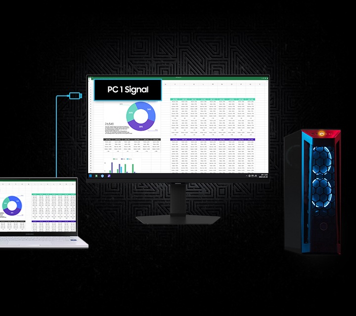 Moniteur Gaming 27" Odyssey G7 G70F 4K