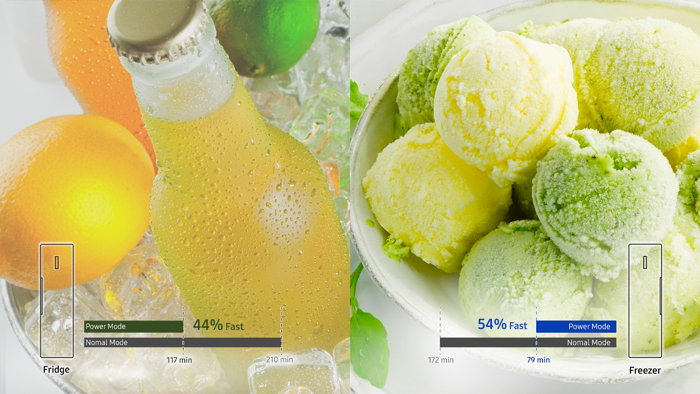 Rapid cooling and freezing
