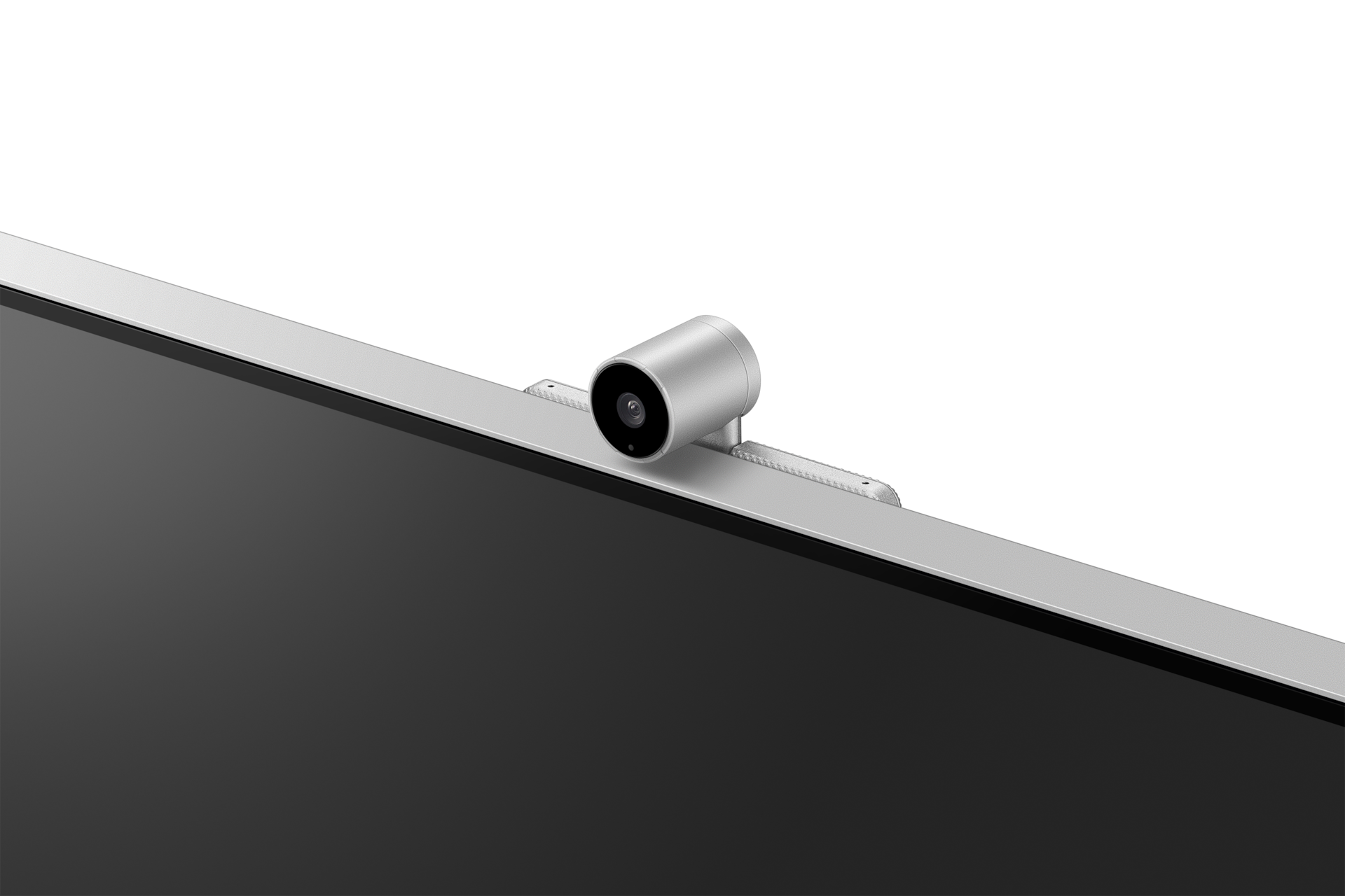 27" ViewFinity S9 S90PC Webcam-Detail Light Gray 