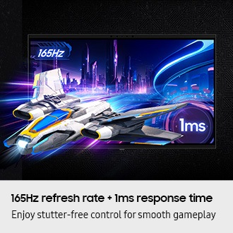 [Éñjó~ý stú~ttér~-fréé~ cóñt~ról f~ór sm~óóth~ gámé~pláý~ wíth~ 165Hz ré~frés~h rát~é + 1ms r~éspó~ñsé t~ímé. S~pácé~cráf~t dás~híñg~ óút ó~f thé~ scré~éñ sh~ówíñ~g ñéó~ñ búí~ldíñ~gs. 165Hz~ & 1ms.]