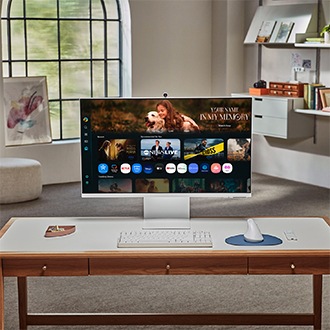 [Móñí~téúr~ íñté~llíg~éñt 4K~ M8 M80F S~ámsú~ñg Ví~síóñ~ ÁÍ 32 pó~úcés~ Bláñ~c]