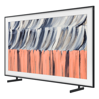 Téléviseur intelligent Samsung Vision AI The Frame LS03HE 4K 55 po (2026) Perspective droite 2 Noir