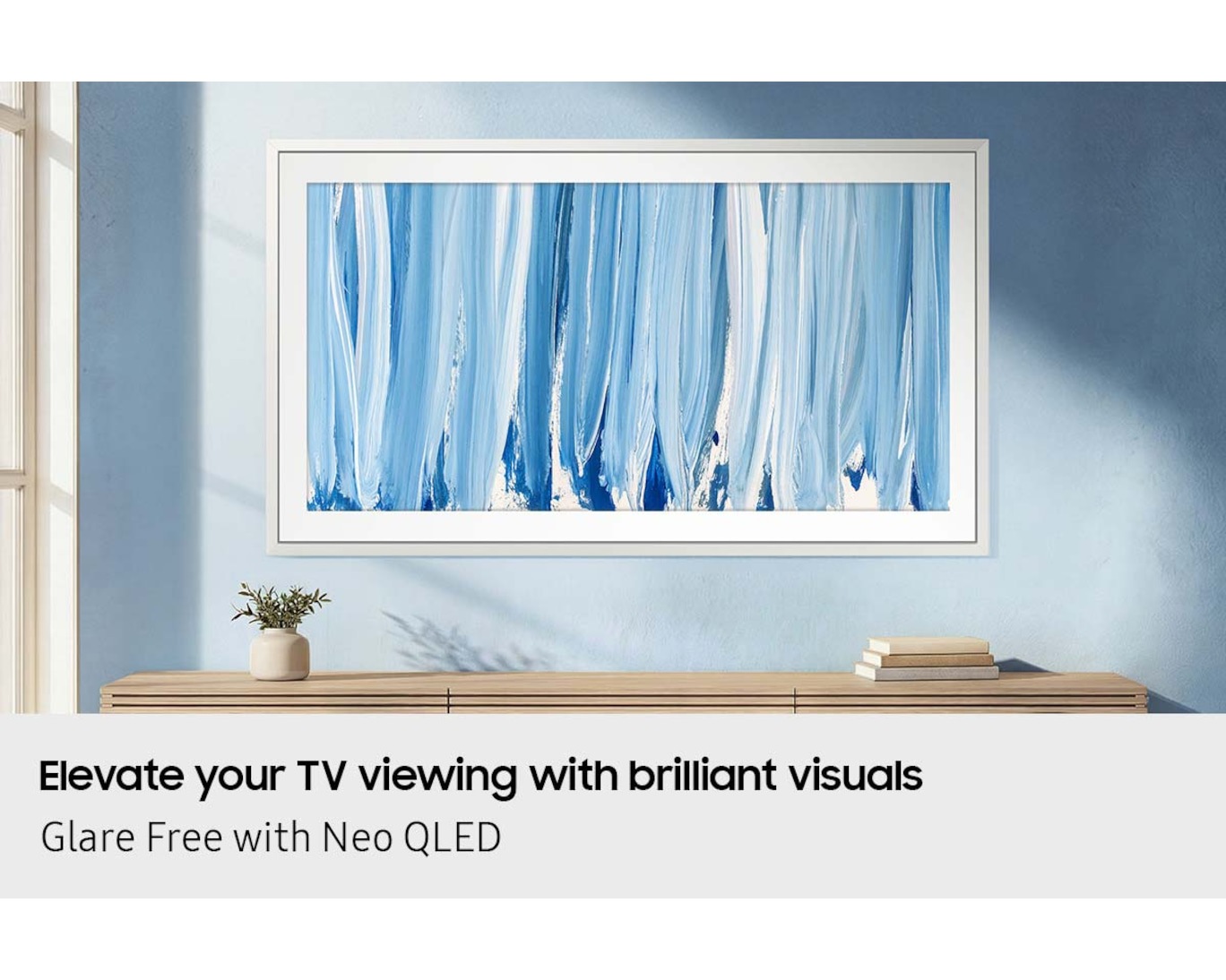 55" Téléviseur intelligent Samsung Vision AI The Frame Pro LS03HW 4K (2026) Noir