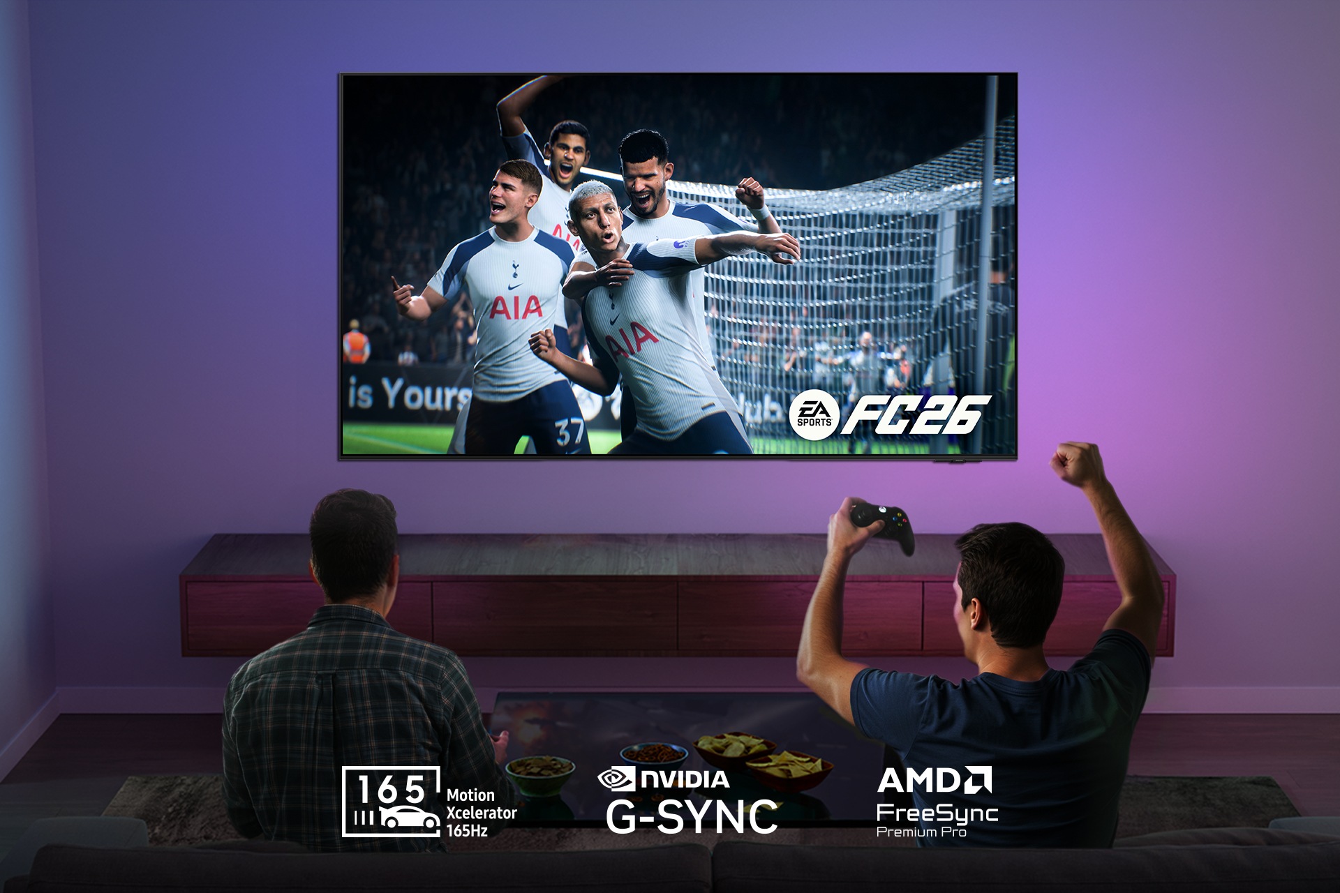 65" OLED S95F 4K Vision AI Smart TV (2025) Noir