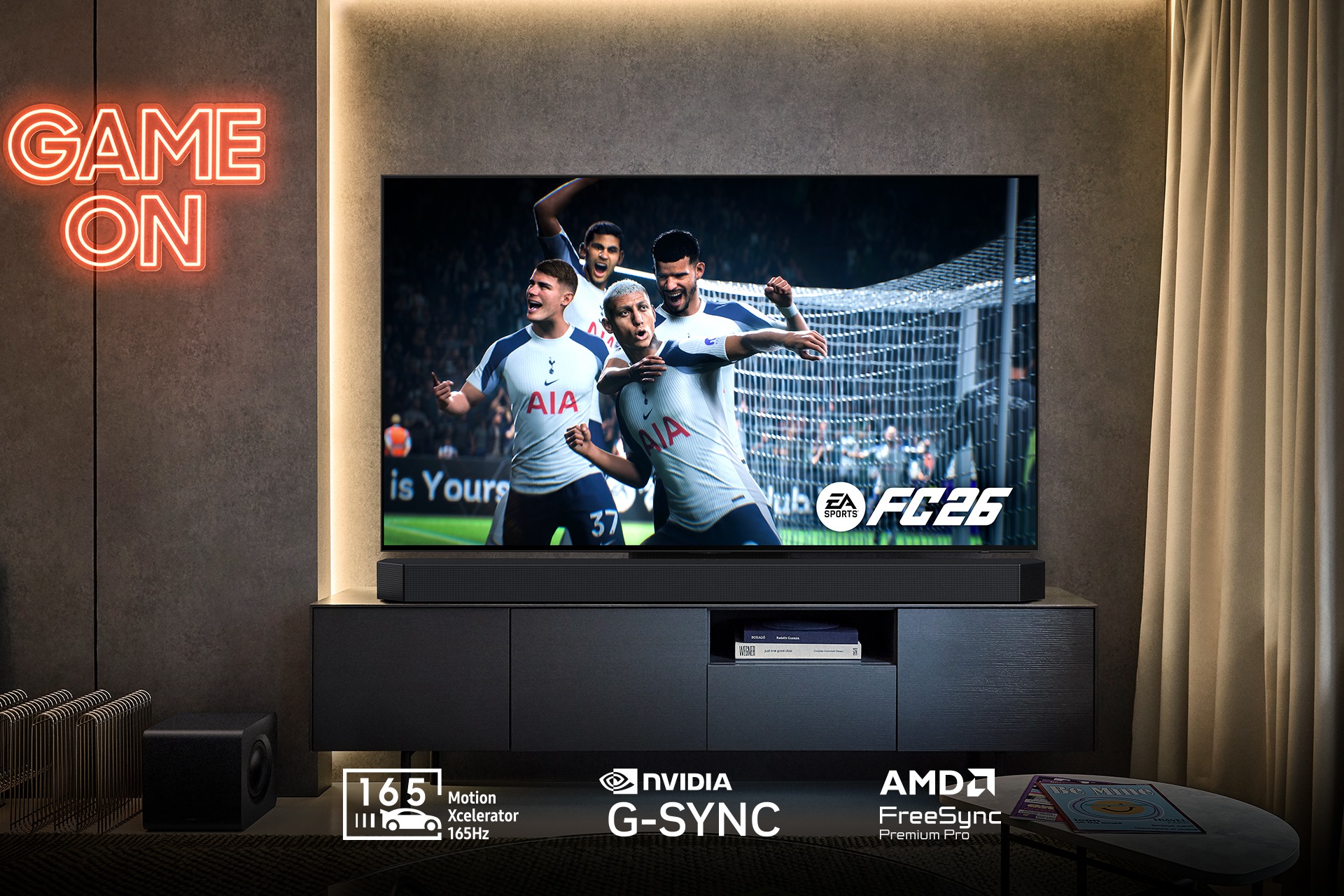 65" OLED S95F 4K Vision AI Smart TV (2025) Noir