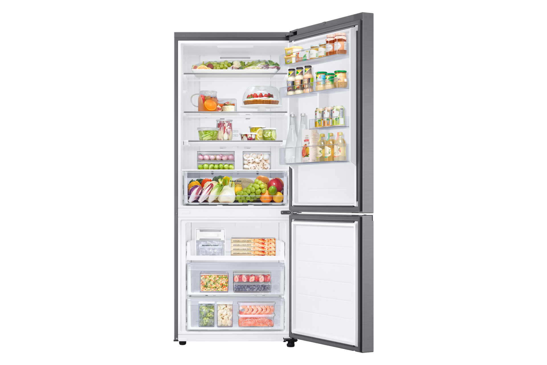 front-open-with-food Refined Inox