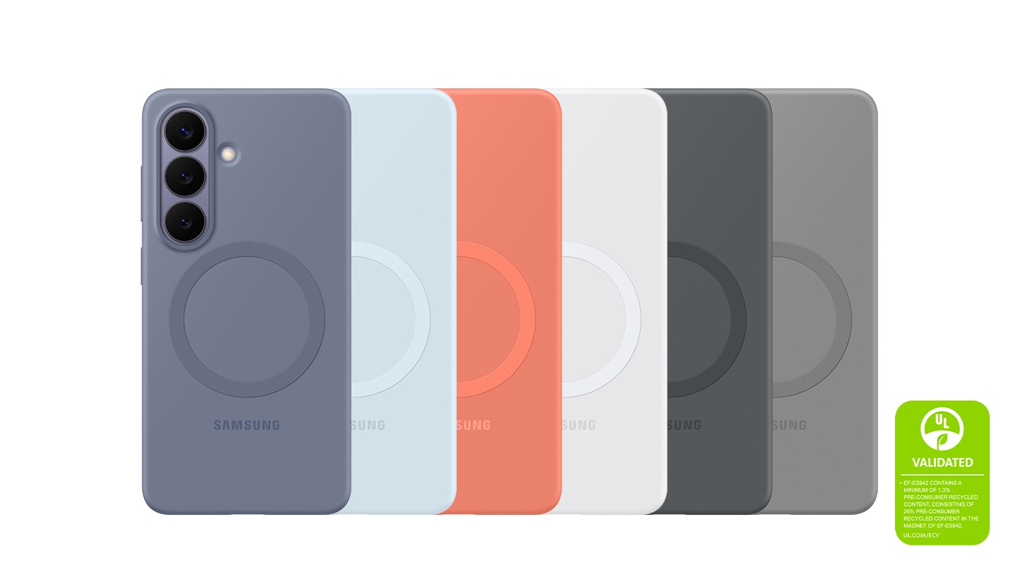 Coque magnétique en silicone Galaxy S26