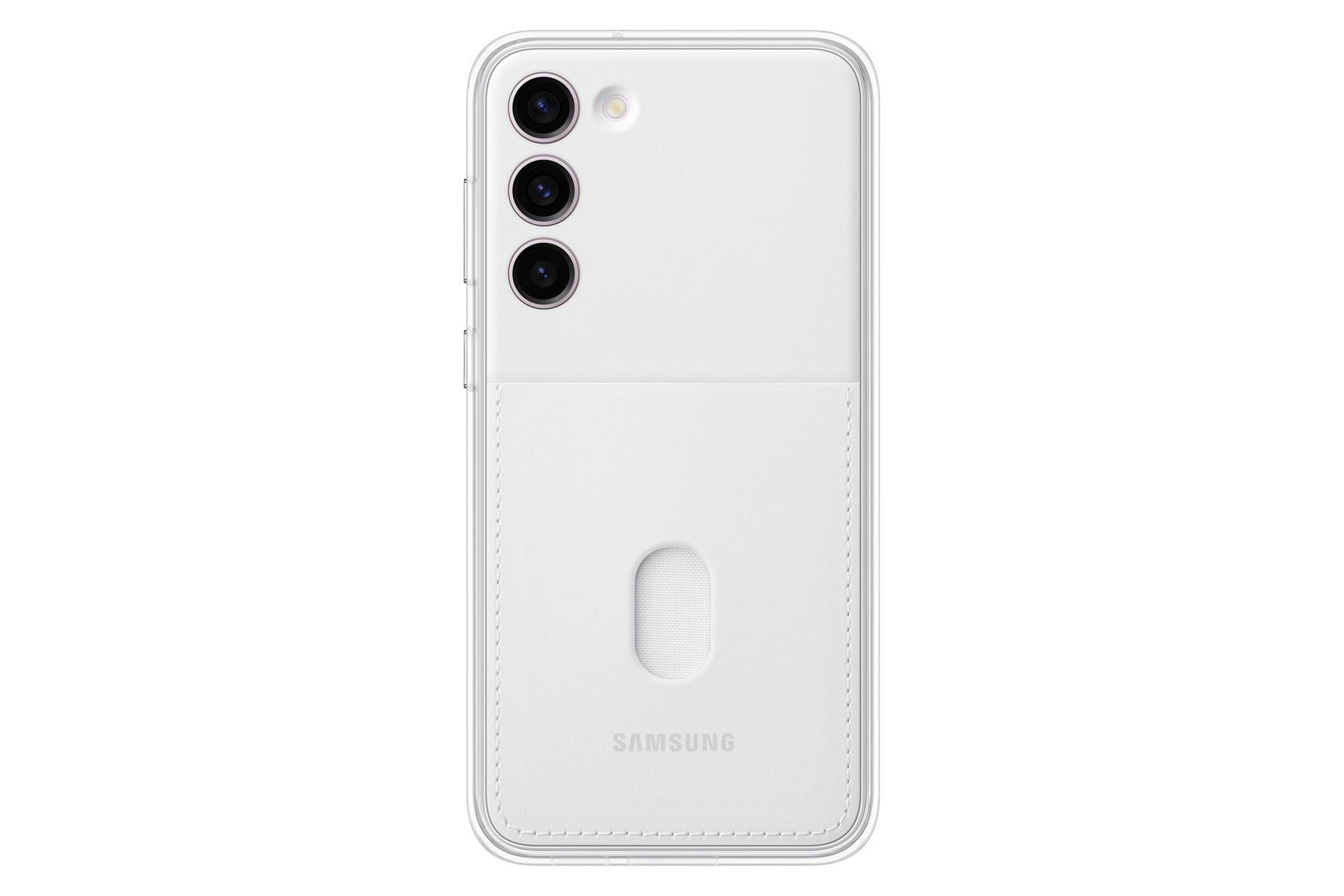 Galaxy S23+ Frame Case White