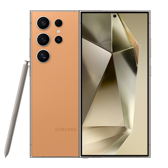 Samsung Galaxy S24 Ultra (Online Exclusive) 256 GB Titanium Orange aanbieding
