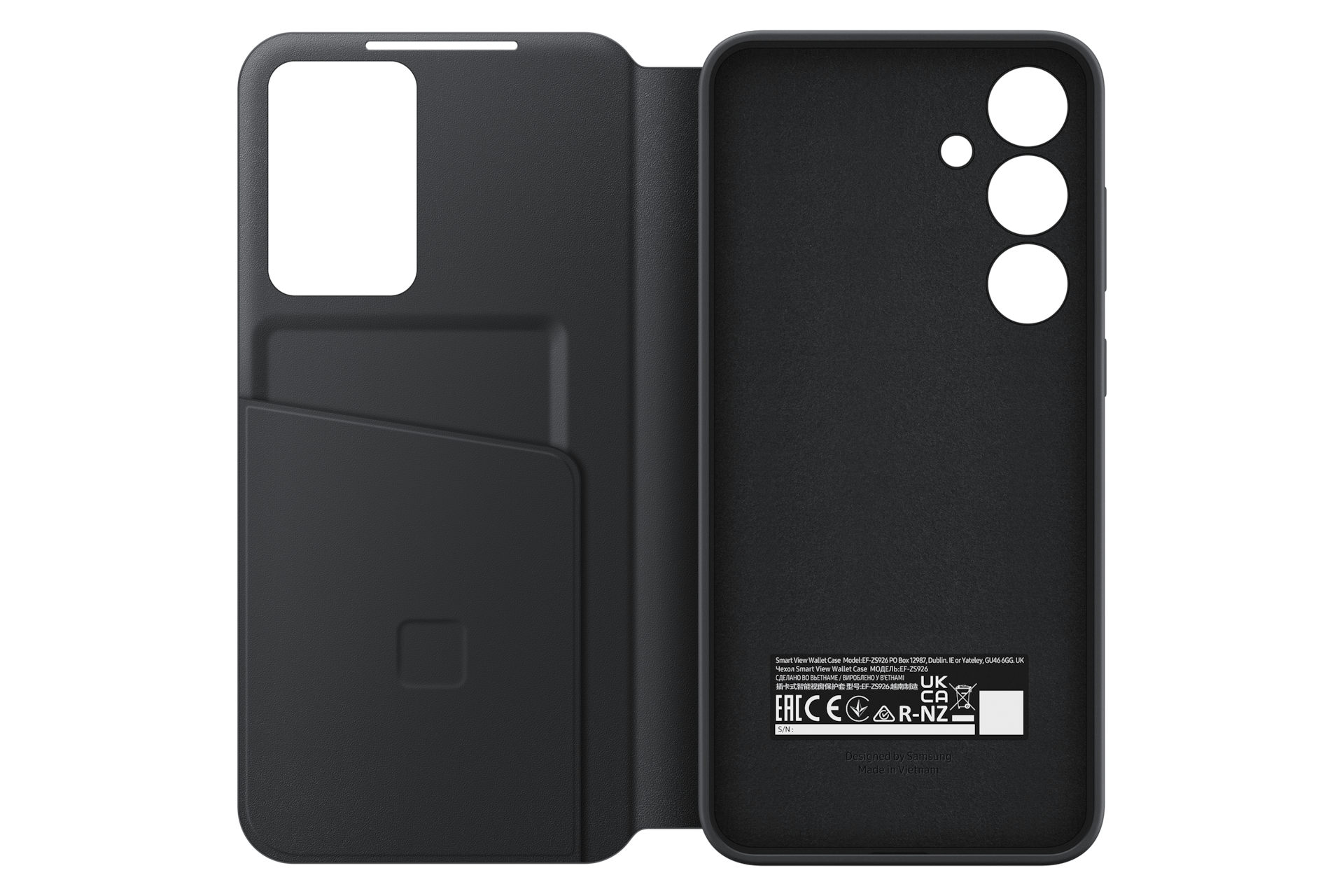 front-open Black