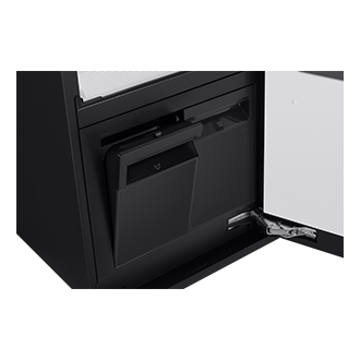 AirDresser droog- en stoomkast Detail-Water-Bottle Silver 