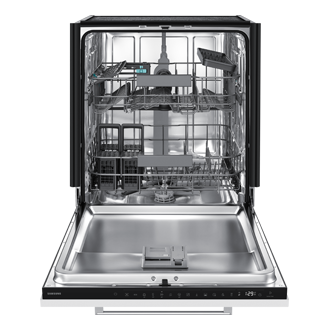 DW90H/24 Full Built-in Dishwasher Energy Efficiency and AI Wash DW80H72YBB0U1 Front-Open2 White 