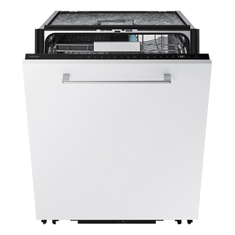 DW90H/24 Full Built-in Dishwasher Energy Efficiency and AI Wash Front-Open White 