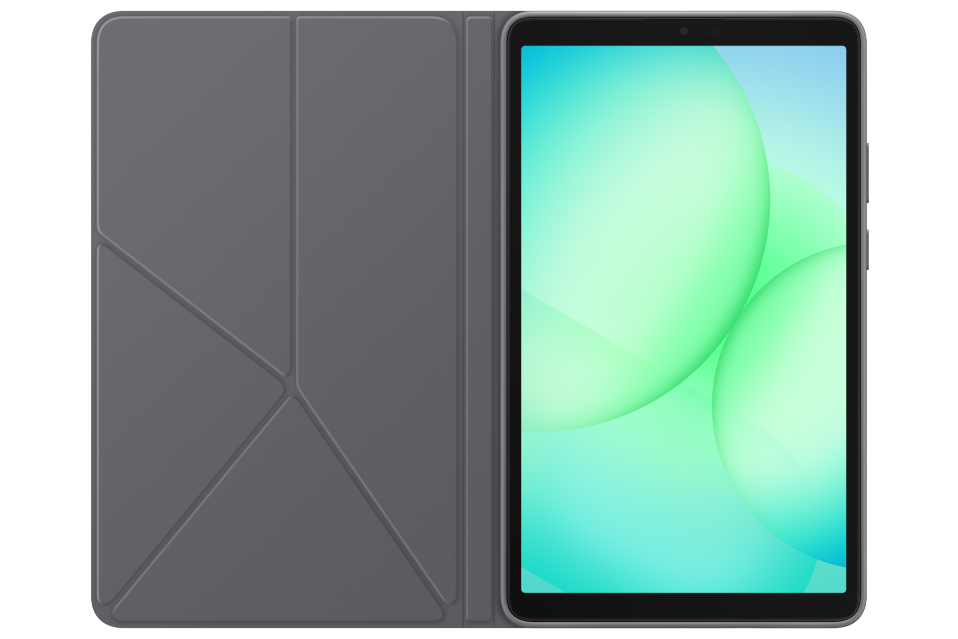 Galaxy Tab A11 Book Cover Front-Open Black 