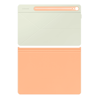 Galaxy Tab S9 | S9 FE | S10 FE | S10 Lite Smart Book Cover	 Back Orange 
