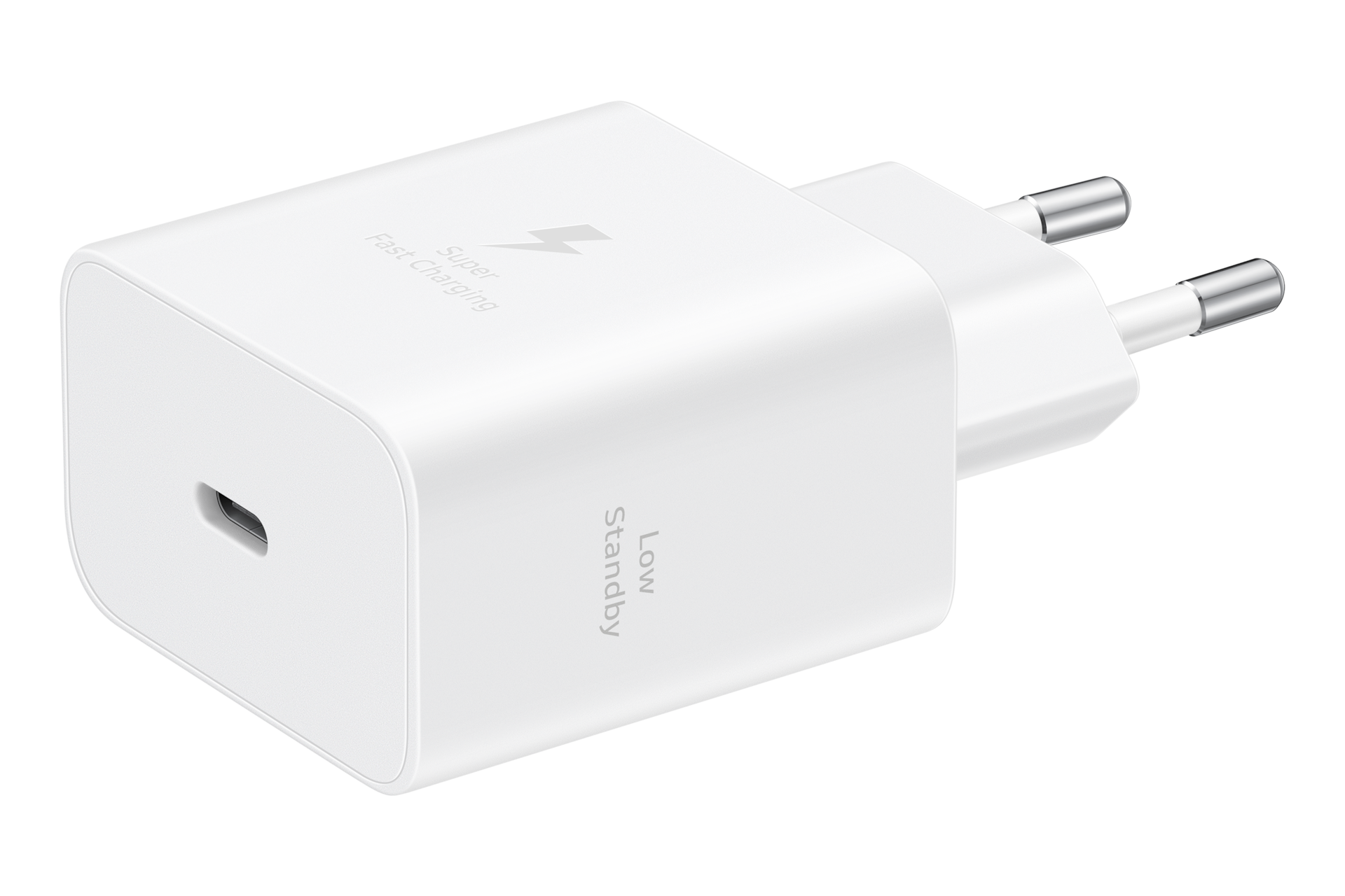 45W Power Adapter White (TA only, W/O Cable) L-Perspective White 