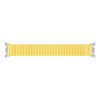 Galaxy Watch9 Fabric Band (M/L) Back Yellow 