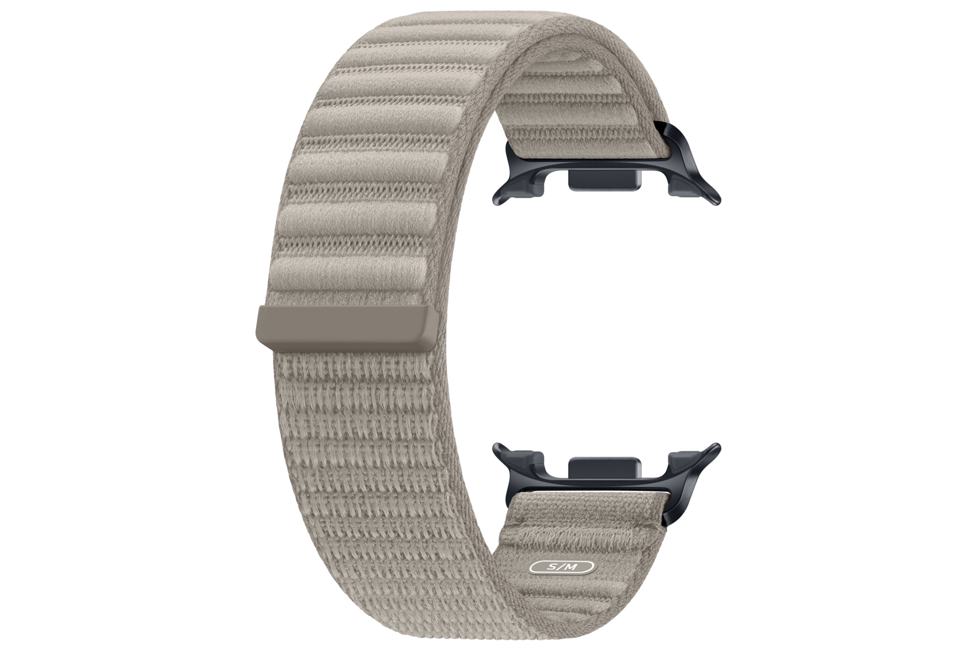 Galaxy Watch9 Fabric Band (S/M) Back-Perspective Mocha 